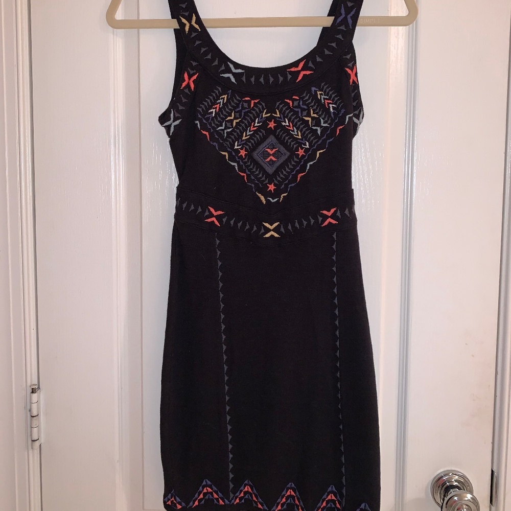 XS Free People Bodycon Cutout Dress